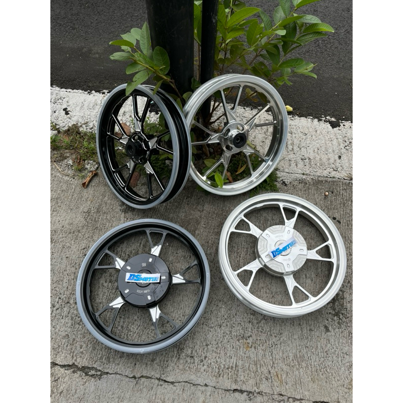 VELG VELK VELEG VND RACING AK47 AK 47 mio fino soul krom silver chrome hitam oren orange grey titani