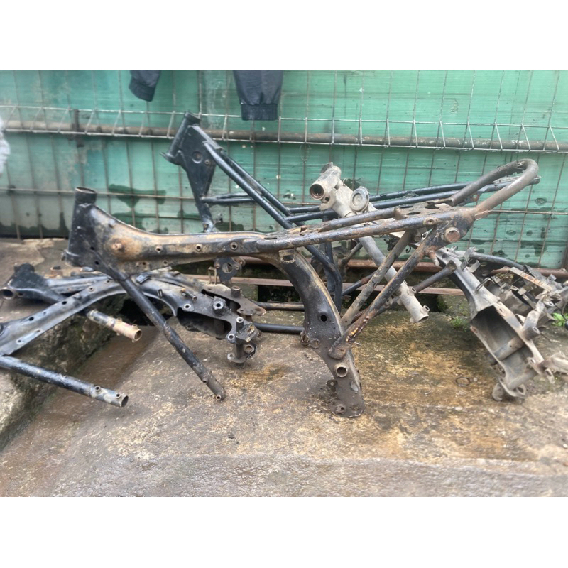 rangka gl 100 bahan original