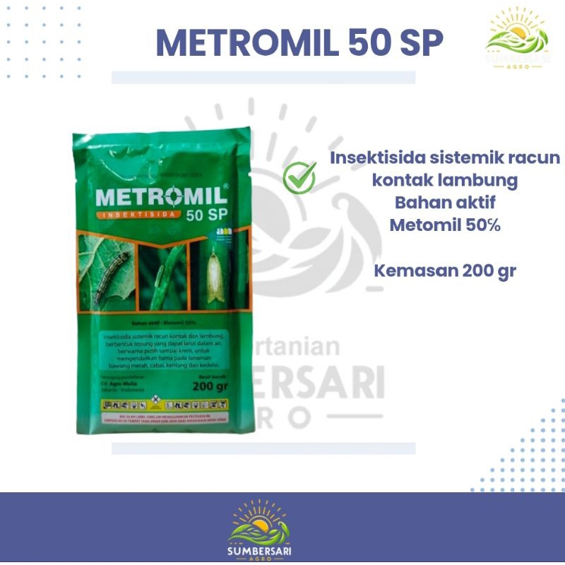 Insektisida METROMIL 50 SP | 200gr