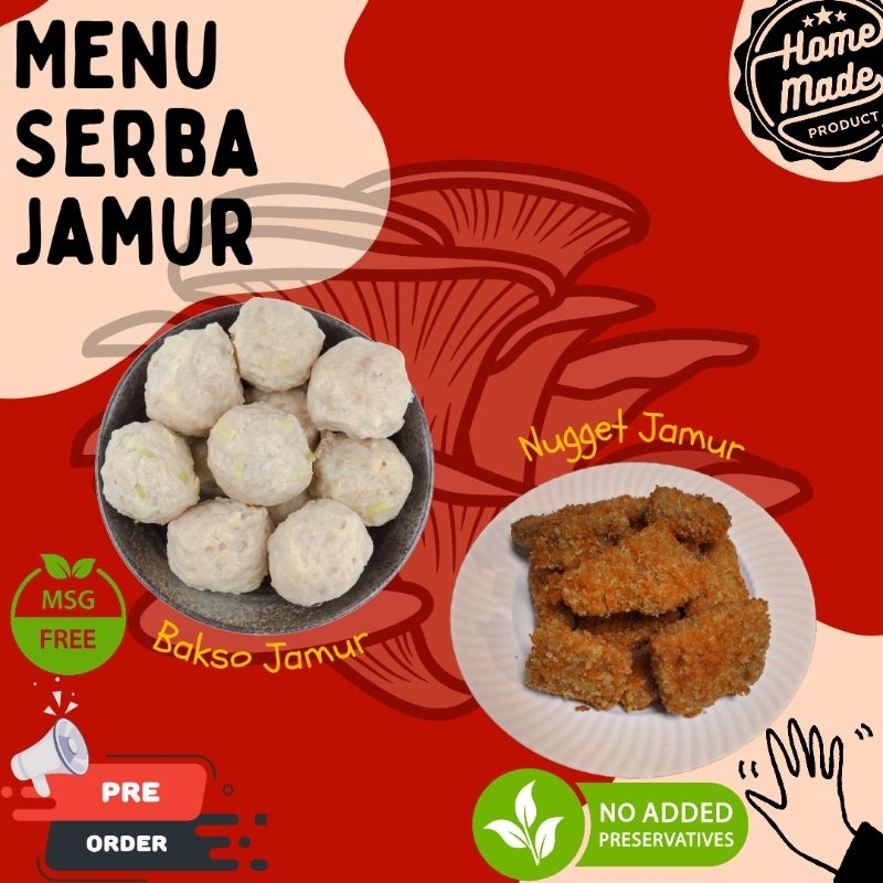 

Bakso Jamur Tiram 250 Gram