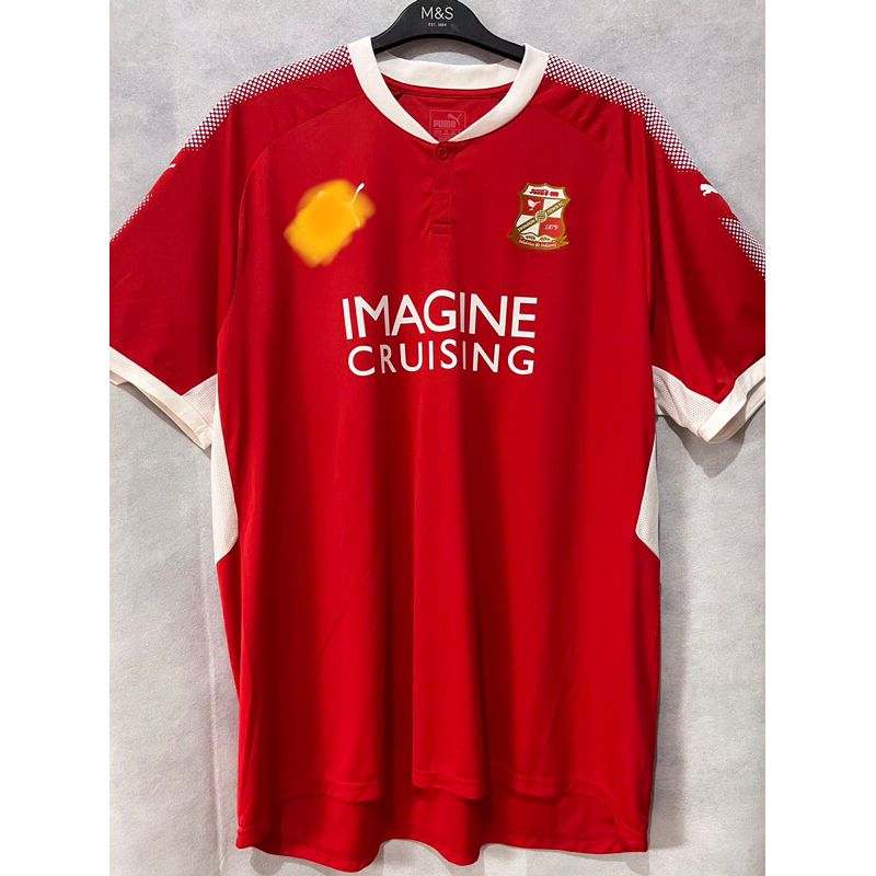 Jersey Original Swindon Town Home 2017/2018 (Big Size 3XL)