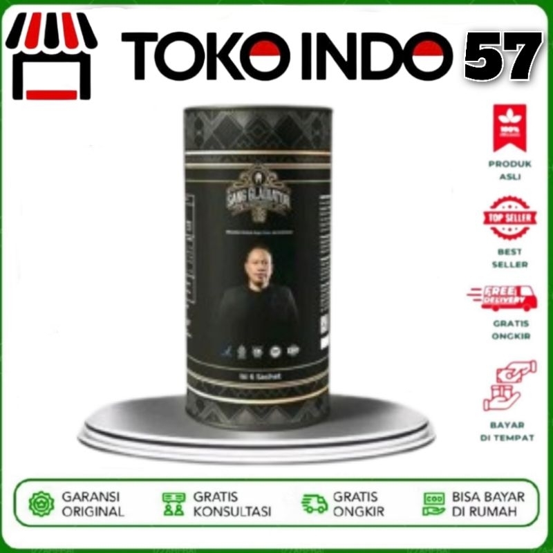 

Kopi Gladiator Original 100% By Vicky Prasetyo - Coffee Gladiator Stamina Pri4 100% Original - Menambah Stamina