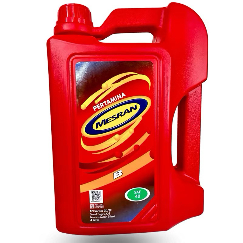 OLI PERTAMINA MESRAN B SAE 40 4 LITER
