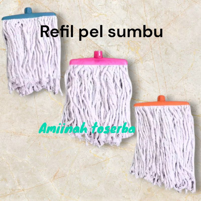 refill pel sumbu kain pel sumbu pel lantai