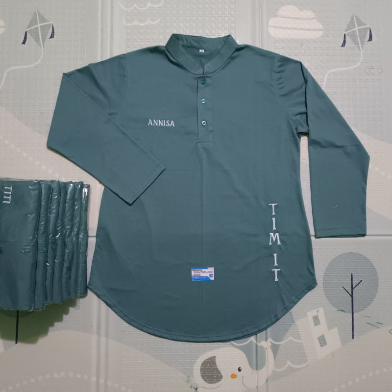 Kaos Polos Berkerah | Seragam Kerja / Sekolah / Tim / Event | Bisa Custom Bordir & Sablon DTF | Polo