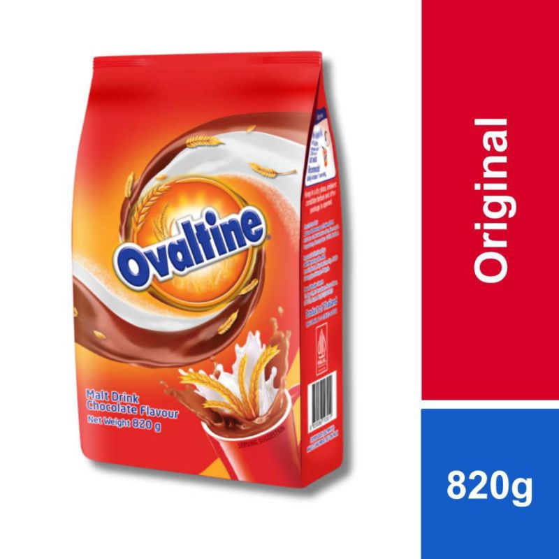 

OVALTINE Original Taste Bubuk Malt Cokelat Thailand (820g)