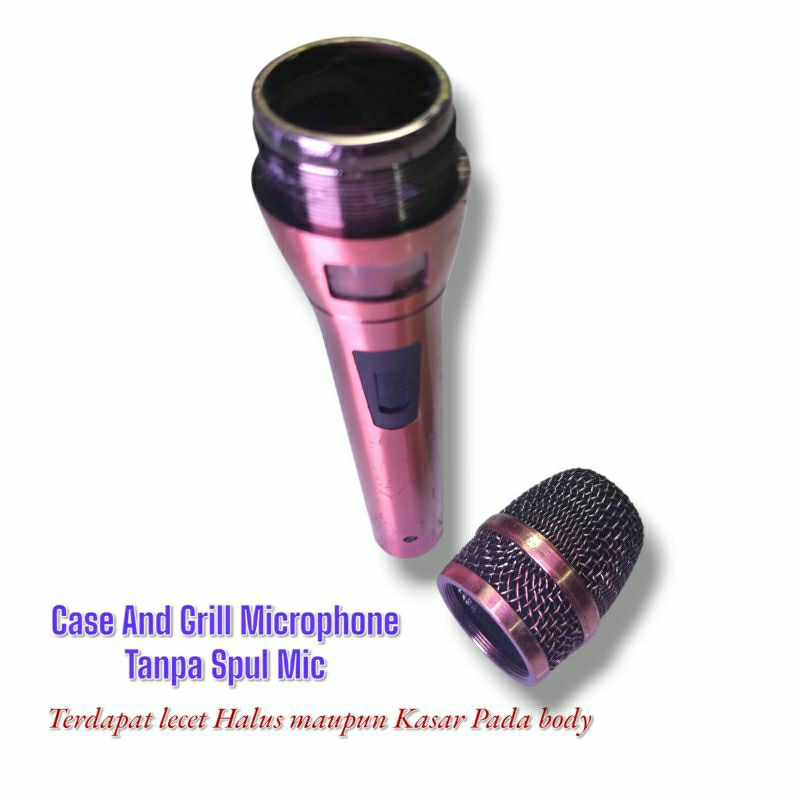 Case And Grill Mirophone YM-8800 Tanpa Spul Mic Body Plastik