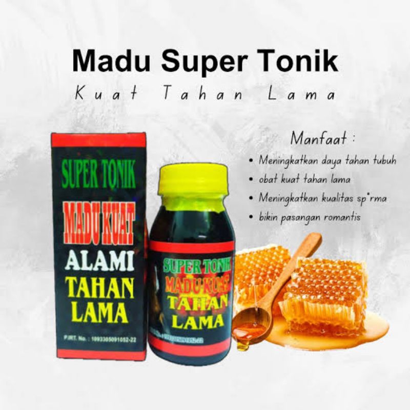 Madu Super madu alami tahan lama 60ml madu tonik terbaik kuat tahan lama