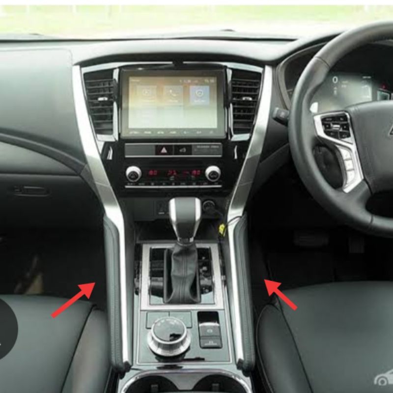 SOFTPAD PAJERO SPORT FACELIFT 2022 PANEL KARBON NEW ASLI ORIGINAL