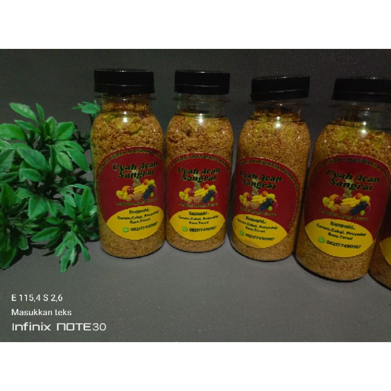 

Uyah acan sangrai khas Barabai