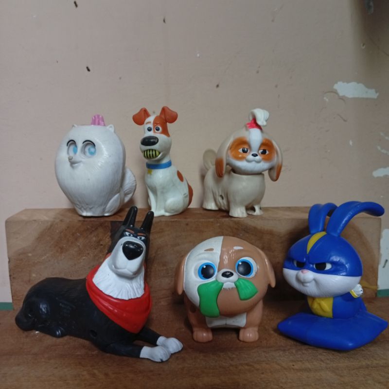 burgerking toys pets movie full set