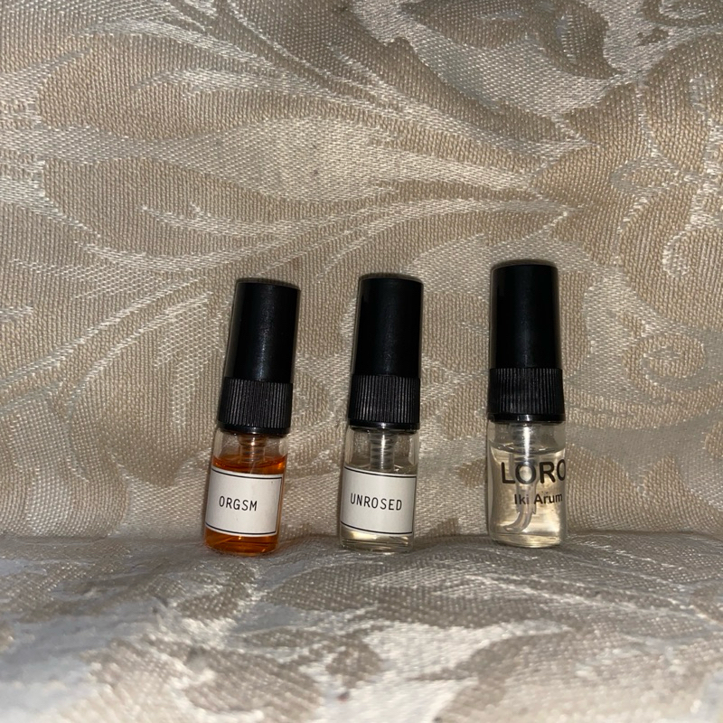 HMNS Orgasm & Unrosed / IKI ARUM Loro Perfume - Decant 2ml Spray | Preloved