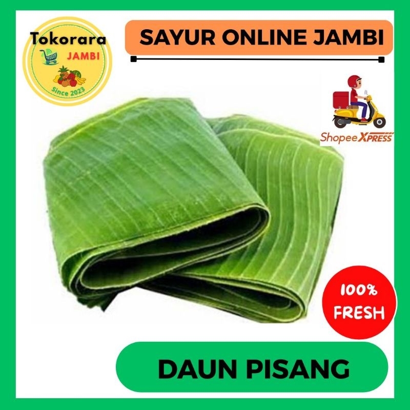 

Daun pisang segar 1 Ikat-tokorara.jambi