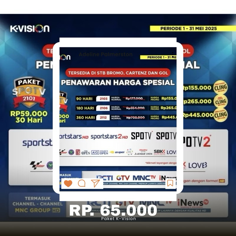 Paket Kvision Moto Gp Spotv