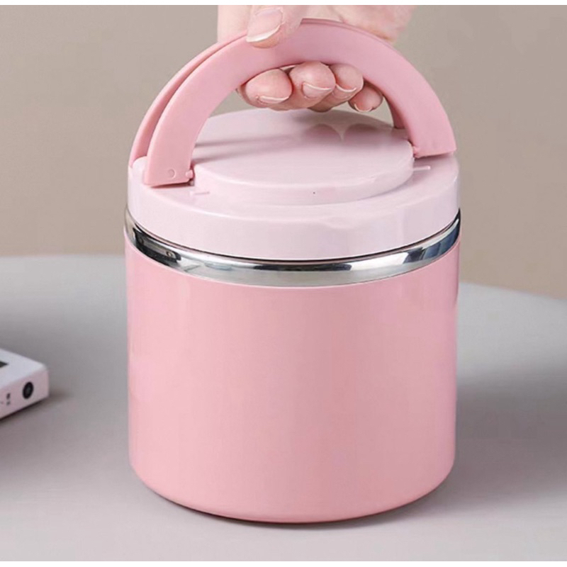 Cangkir Sup TEDEMEI Stainless Steel 304 / Termos Sup Tahan Panas Anti Bocor