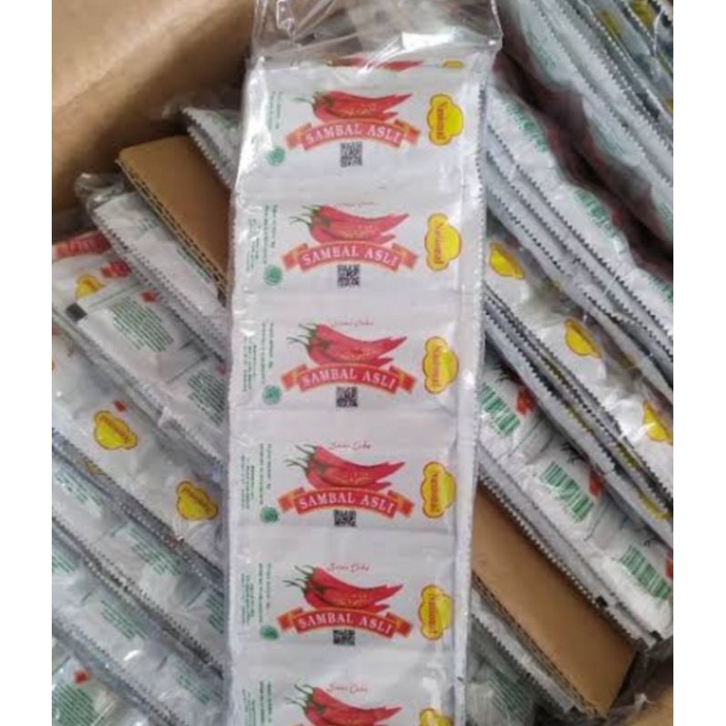

Saos sambal Nasional sashet isi 20 pack , 24 sashet dus / ktn