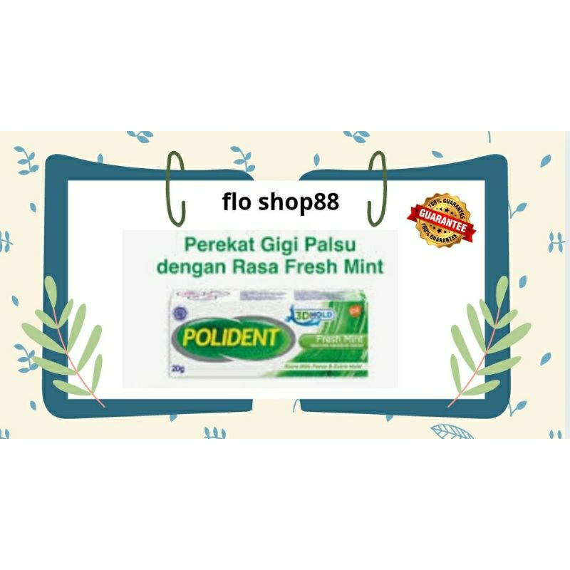 A - POLIDENT LEM GIGI / POLIDENT PEMBERSIH GIGI PALSU / POLIDENT LEM GIGI PALSU / POLIDENT / POLIDEN