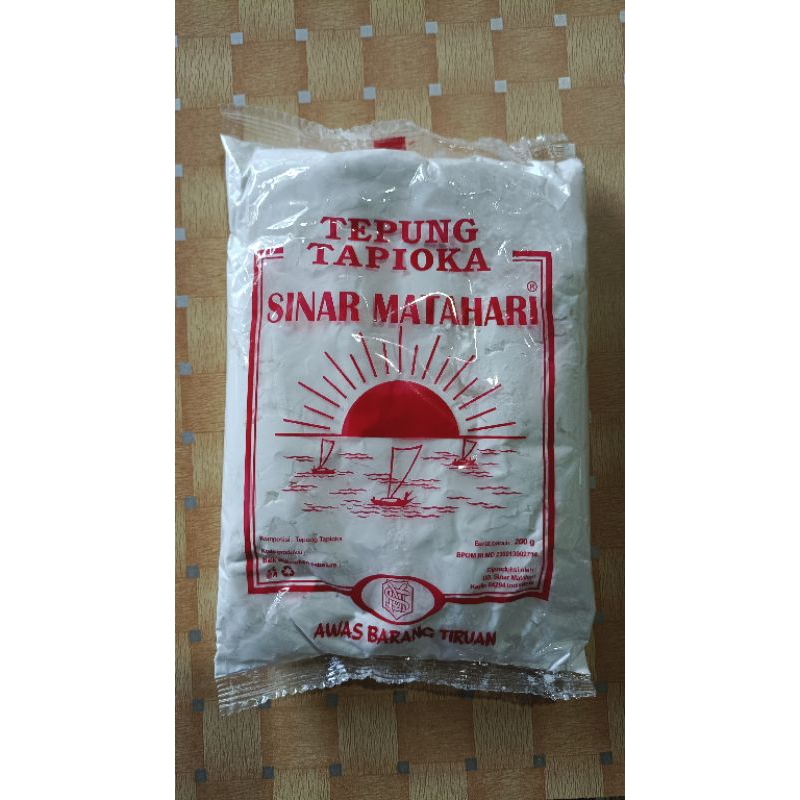 

Tepung tapioka cap sinar matahhari