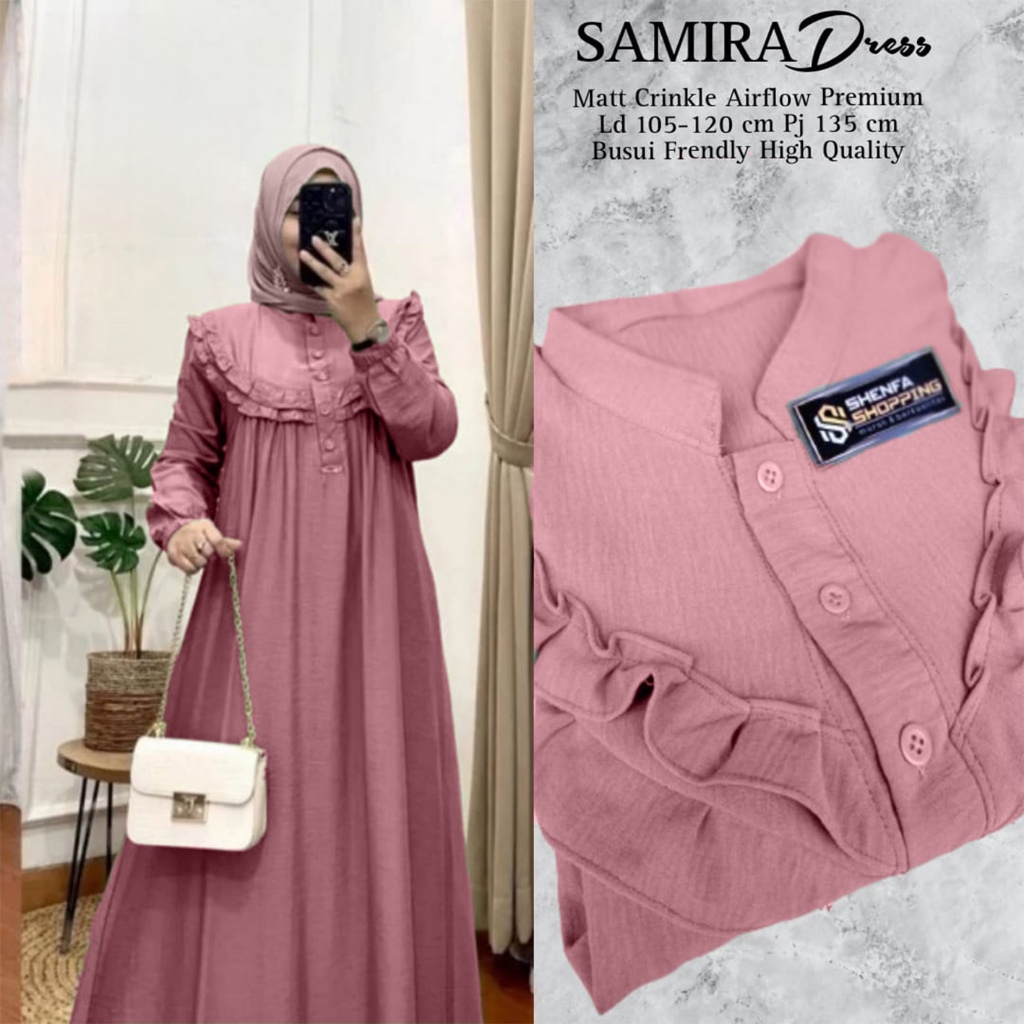 GAMIS SERAGAMAN IBU-IBU UKURAN JUMBO GAMIS KONDANGAN