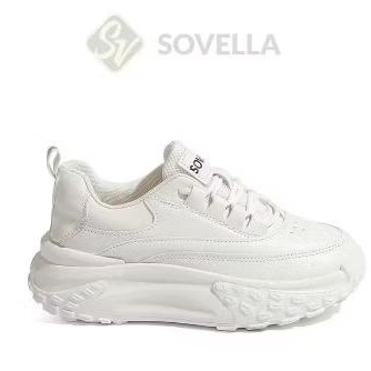 SOVELLA Skylar Sepatu Sneakers Olahraga Kets Krem Wanita