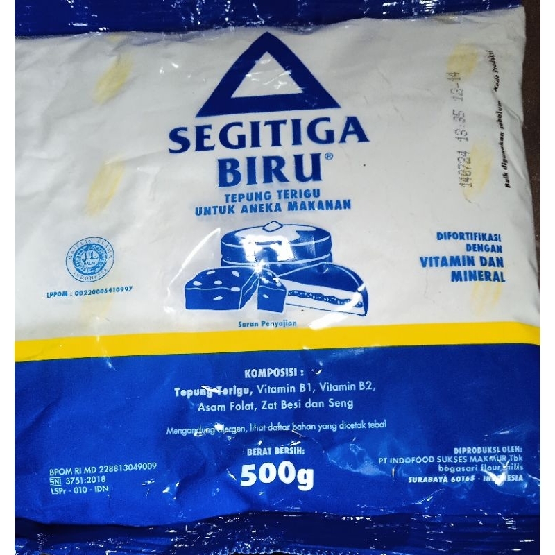 

Tepung terigu Segitiga Biru 500g