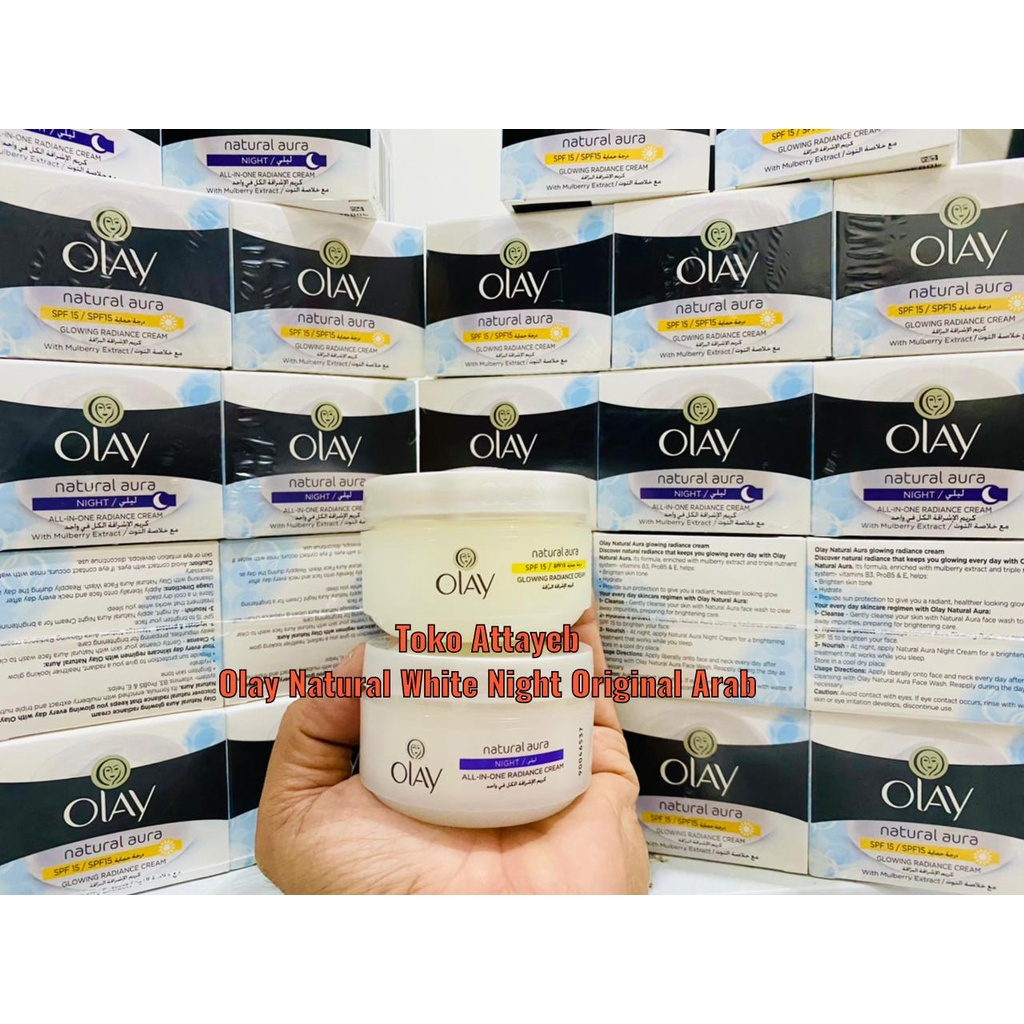 Olay Natural White Night 24 Cream Olay Original Arab Olay Natural White