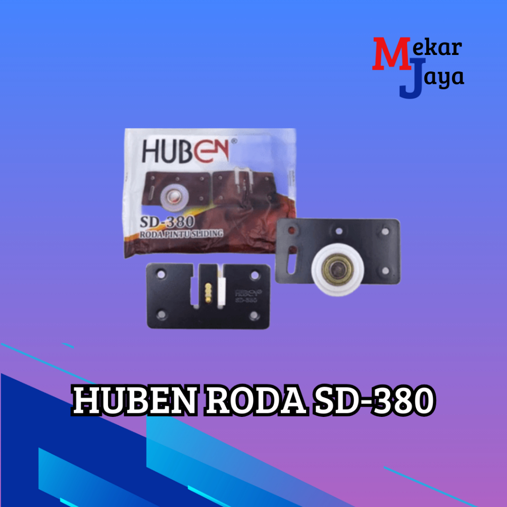 HUBEN RODA SD-380 RODA LEMARI SLIDING