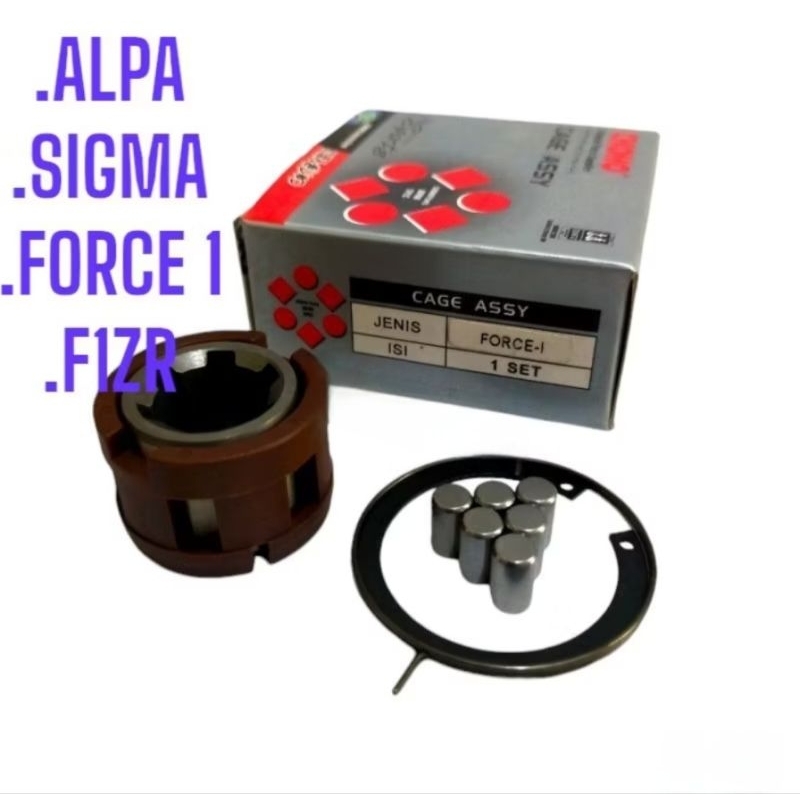 BENTENGAN KOPLING CAGE ASSY FORCE 1 FIZR ALPA SIGMA CHOHO TOKAIDO