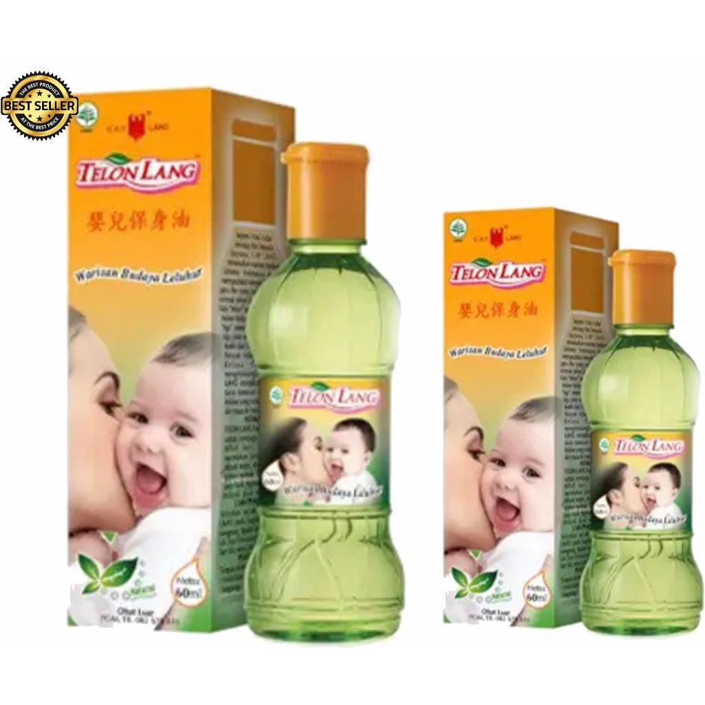 CAP LANG Telon Lang | Telon Lang Plus | Minyak Telon 30 ML | 60 ML / Minyak Telon Lang / Minyak Telo