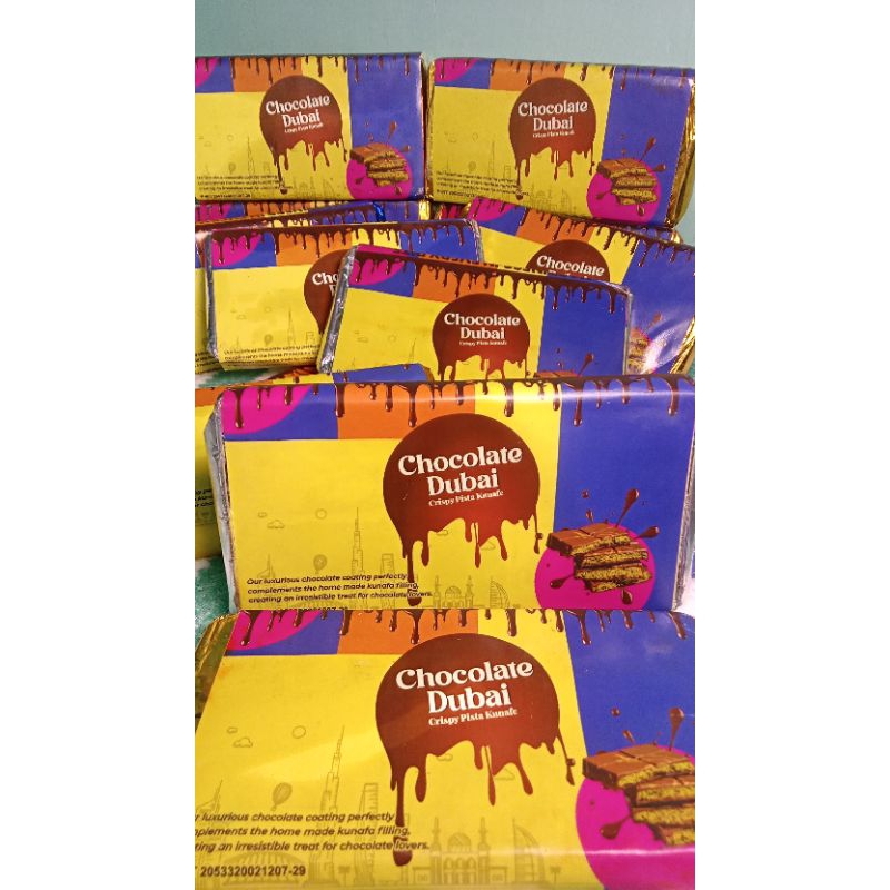 

COKLAT DUBAI, DUBAI CHOCOLATE 230gr