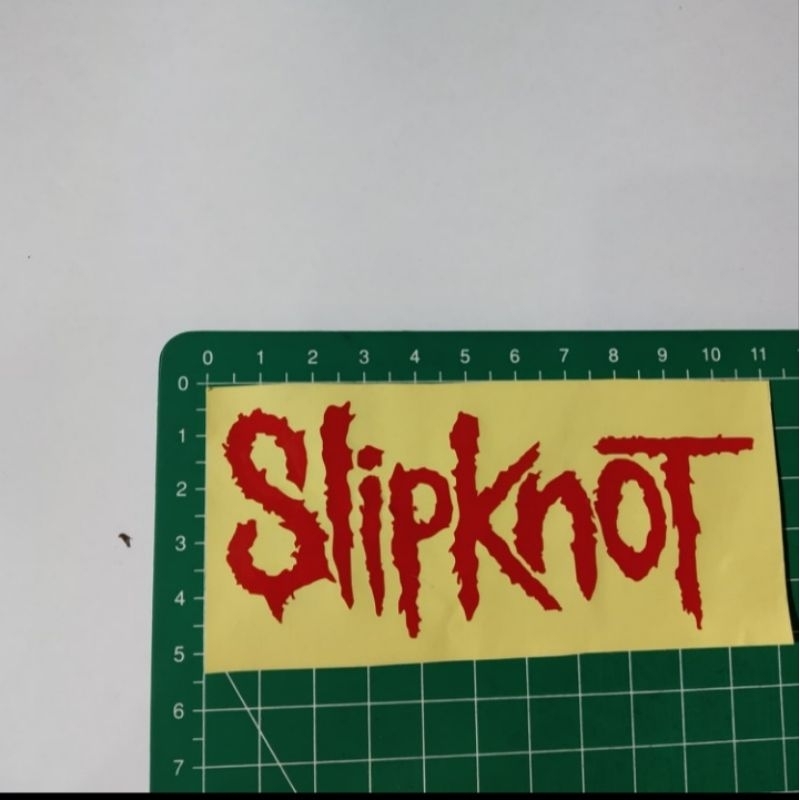 

stiker cutting slipknot