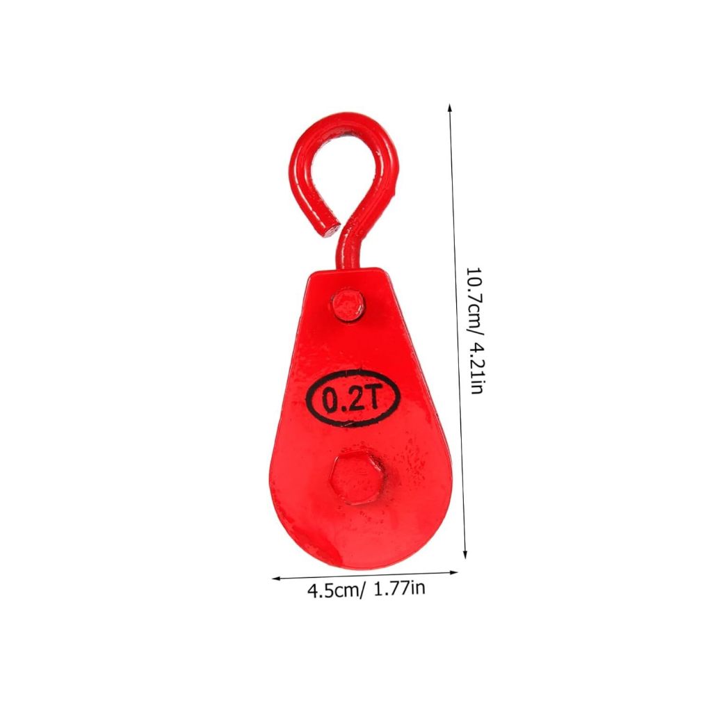 Katrol Air Sumur Timba (2") 0.3 Ton Kerekan Sumur Barang Rol Seling Katrol Kapal Barang Kerekan