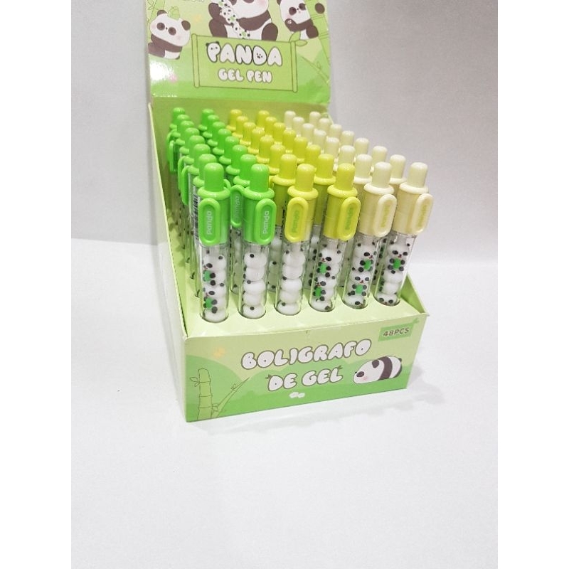 

Bolpoin Gel Lucu Weibo Dadu Batang Panda 0,5mm Satuan WB-55676-5