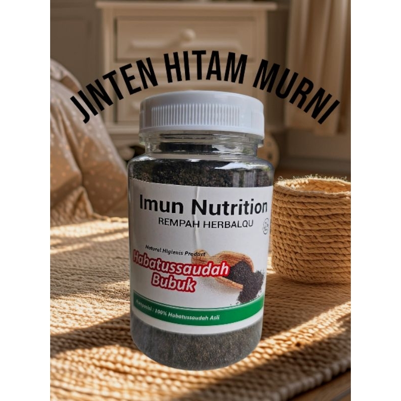 

HABBATUSSAUDA//Jinten Hitam Bubuk Murni 150 gram