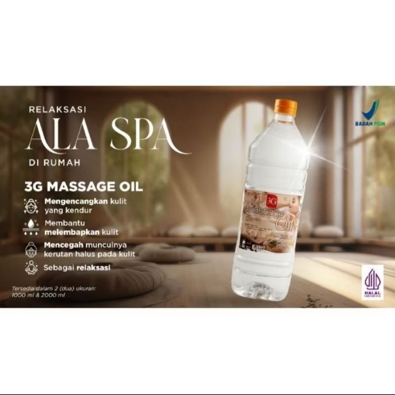 Massage oil 3G 2liter