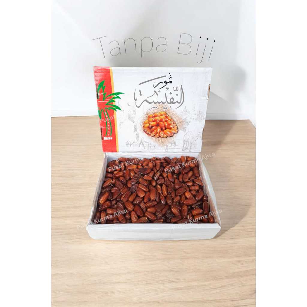 

Kurma Tunis Madu El Nafeesa 5kg – Manis Alami | Dengan Biji / Tanpa Biji