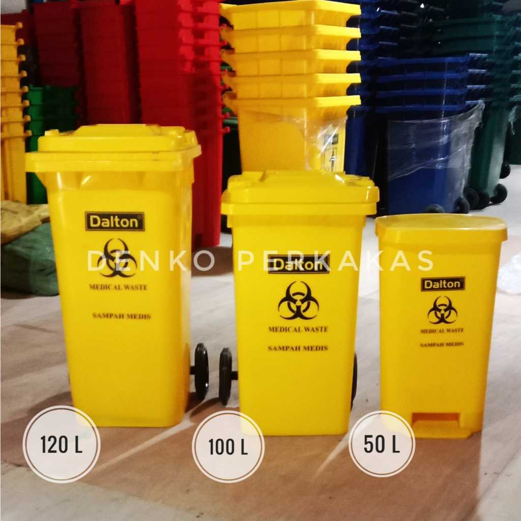 Temapat Sampah Medical 30Liter / 50Liter / 100Liter / 120Liter - Dalton