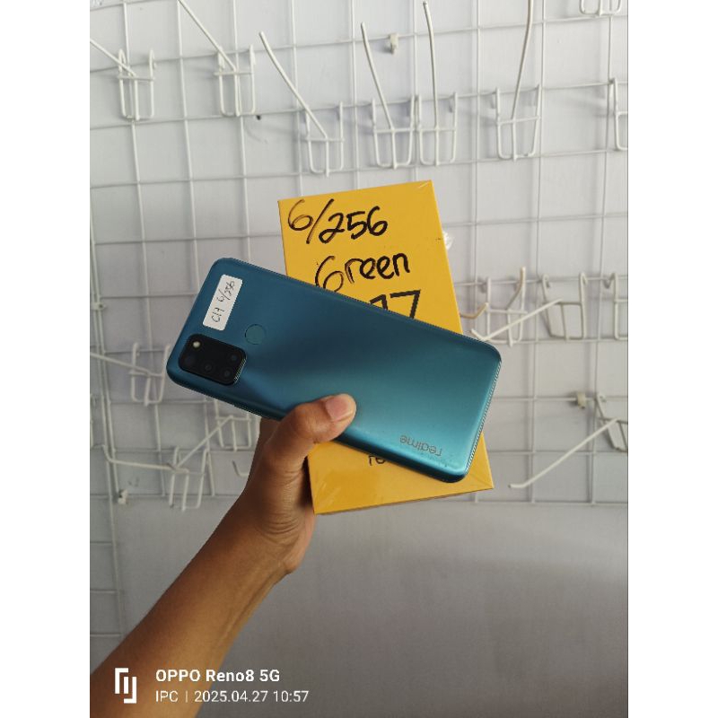 REALME C17 6/256 SECOND FULLSET