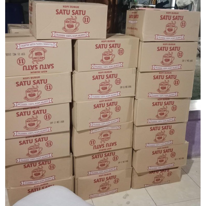 

kopi bubuk satu-satu 250grm 1dus isi 20 (tidak PO langsung kirim)