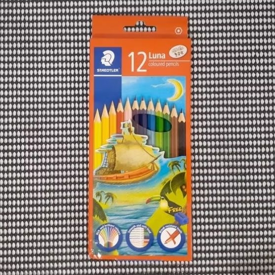 

Staedtler 12 Luna Coloured Pencils Art. Nr. 136 C12 pensil 12 warna