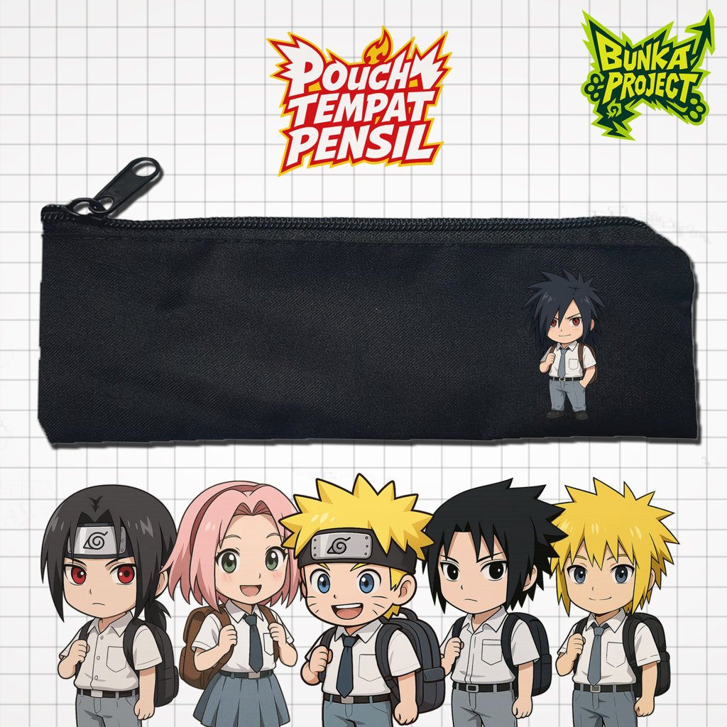 

Pouch Tempat Pensil Anime Naruto Seragam SMA Murah Bahan Souvenir Pernikahan Bisa Bayar Ditempat cod Gift Anniversary Couple Hampers Kado