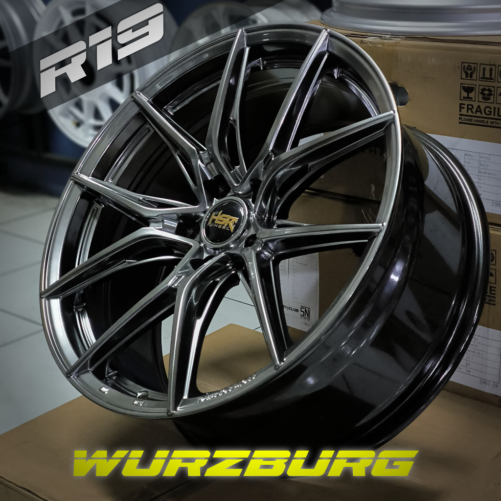 Velg mobil ring 19 untuk camry zenix reborn hrv crv xtrail outlande hsr wurzburg - toko velg cawang