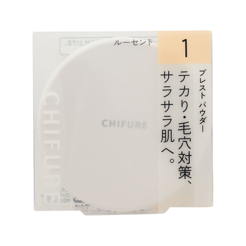 CHIFURE Pressed Powder 10g – Bedak Padat Matte, Menyerap Minyak, Ringan & Halus
