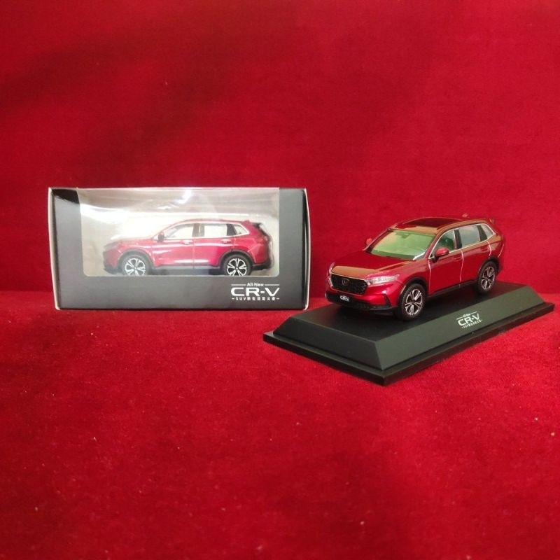 diecast mobil Honda crv merah