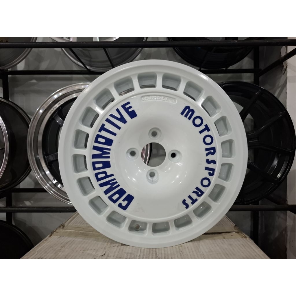 Velg Rally Ring15 Mobil Datsun Go,Raize,Rock,VinFast F3