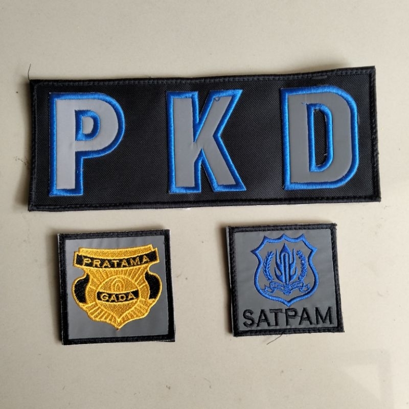 atribut bordir Pkd satpam security