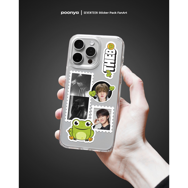 

Phone Sticker Pack Fan Art - THE8 (SEVENTEEN)