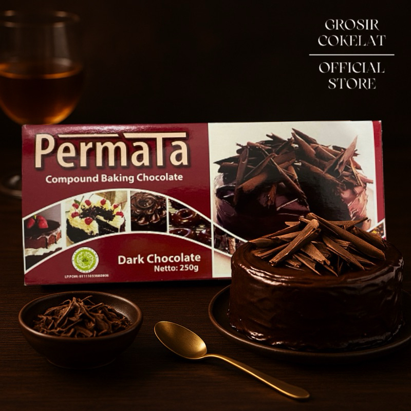 

Permata Cokelat Blok Compound 250 gram Dark Coklat