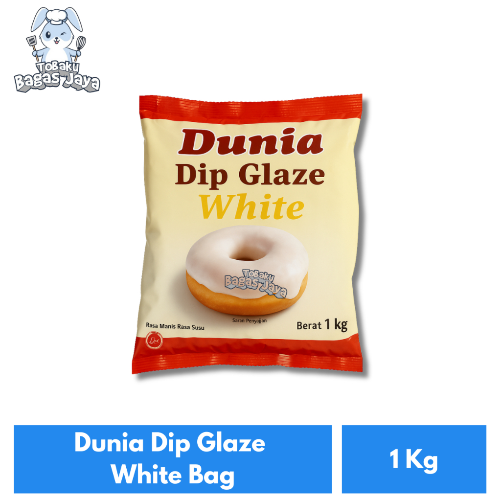 

Dunia Dip Glaze Bag White 1 Kg
