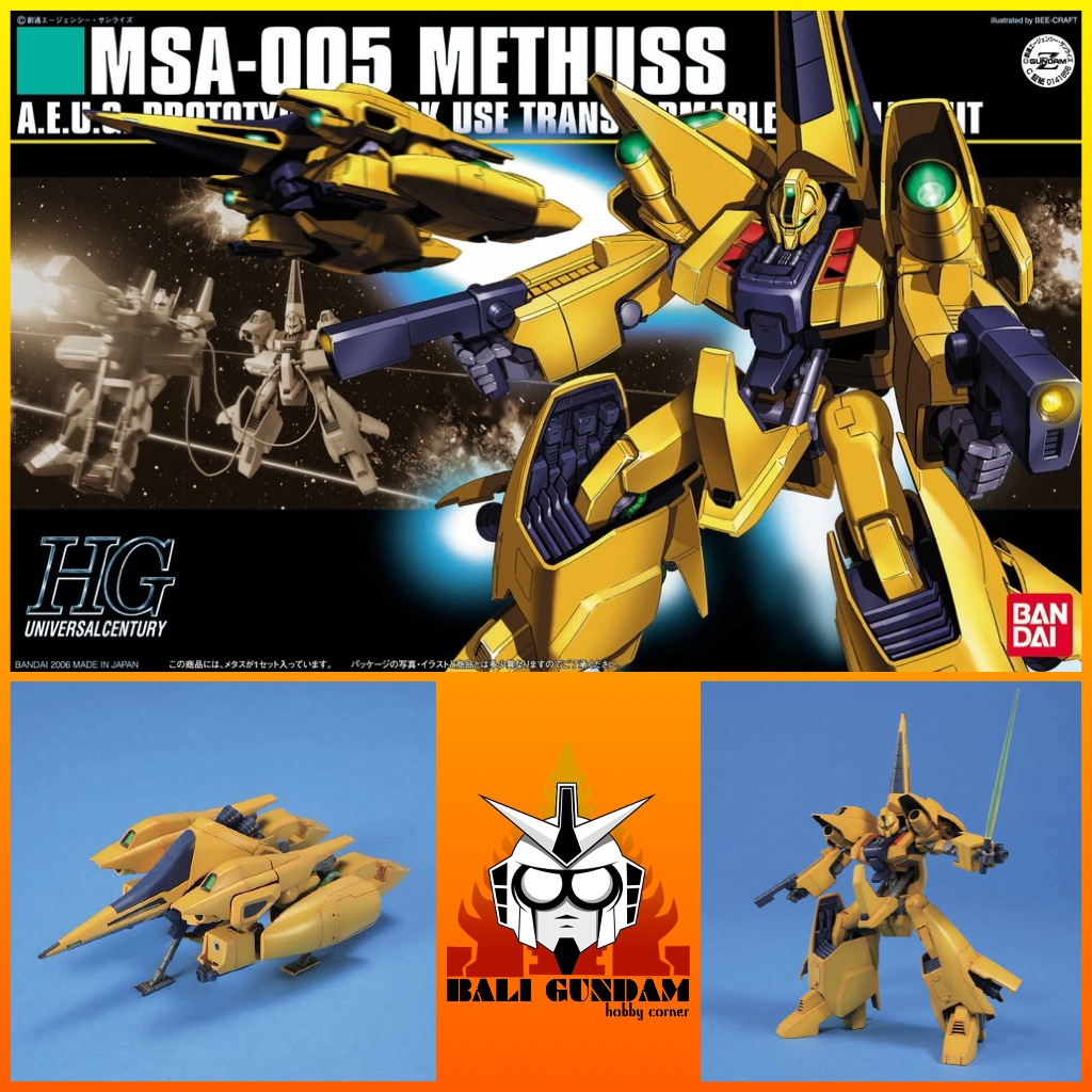 HG 1/144 MSA-005 METHUSS Bali Gundam Hobby Corner Bandai Original